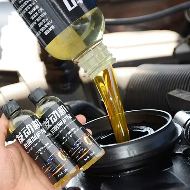 Car Engine Protection Noise Reduction Anti Wear Repair Lubricating Oil Cylinder Repair Diesel Gasoline Additive Engine Oil