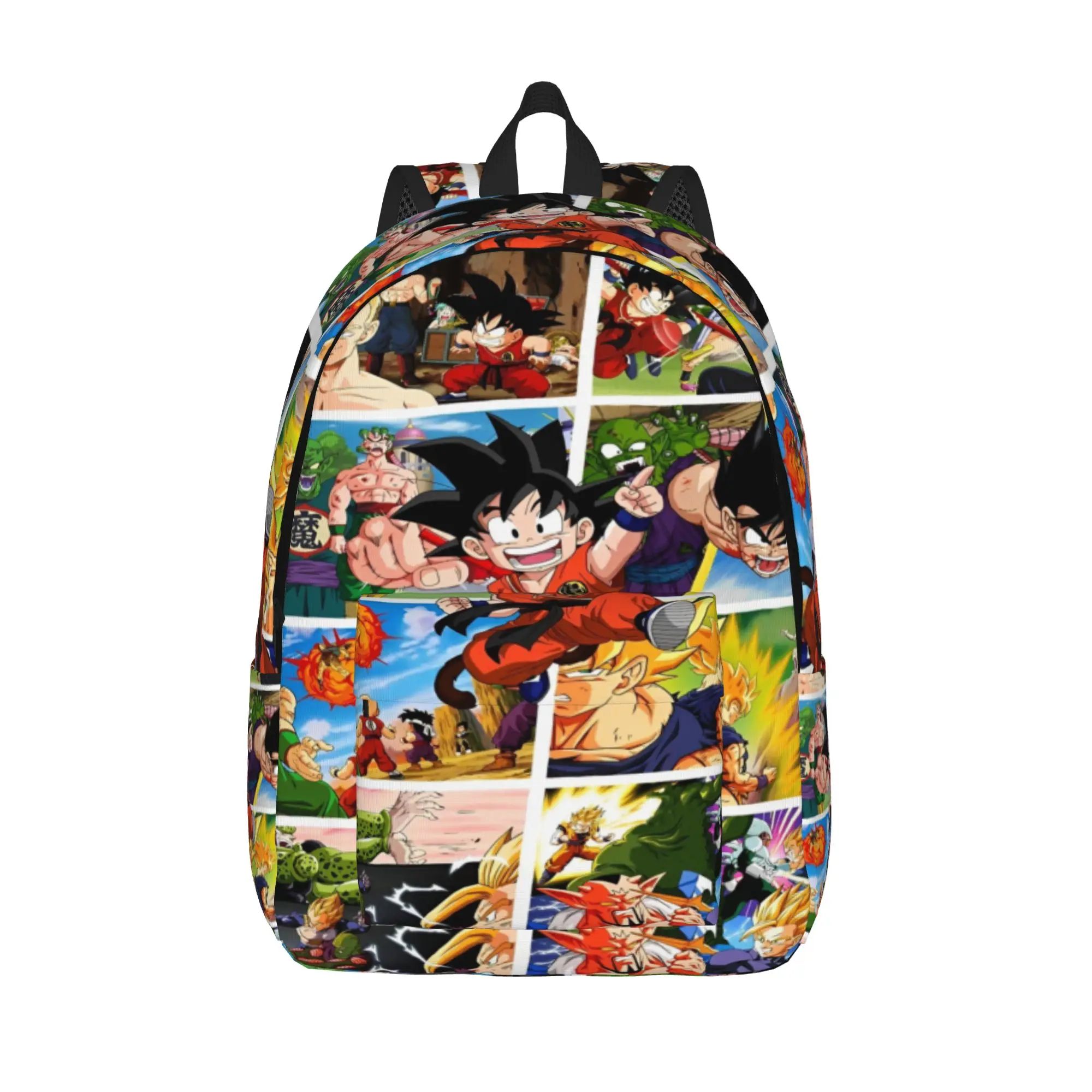 dragon goko dragonballz dragonball  Backpack for Men Women Cool High School Work Daypack  College Shoulder Bag Durable