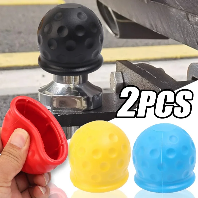 Car Trailer Ball Head Cover Car Yacht Trailer Sphericity Cover Universal Auto Trailer Connection PVC Sphere Head Protective Case