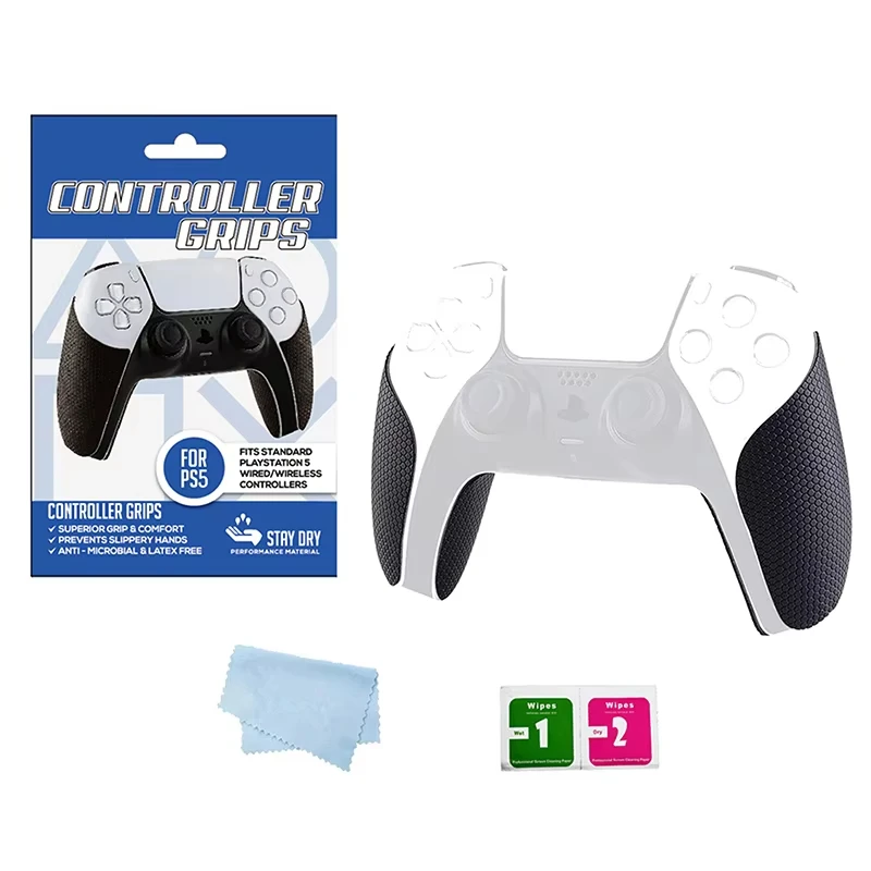 1pc PS5 안티 슬립 스티커 게임 핸들 보호 컨트롤러 스티커 높이 맞춤 PS5 핸들 안티 슬립 스티커 게임 액세서리