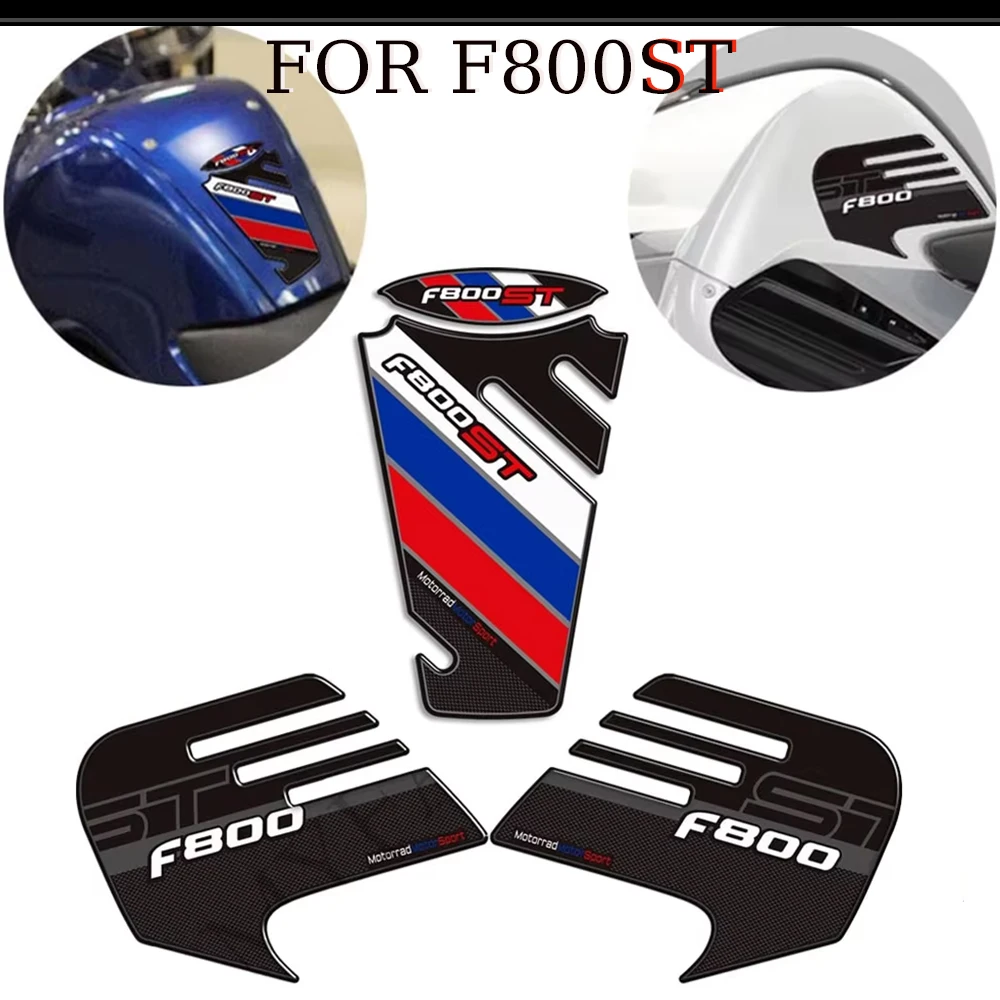 

Motorcycle Anti-scratch Decals Protector For BMW F800ST F800 800 S ST F800S Tank Pad Stickers Side ank Pad Fuel Oil Kit Knee