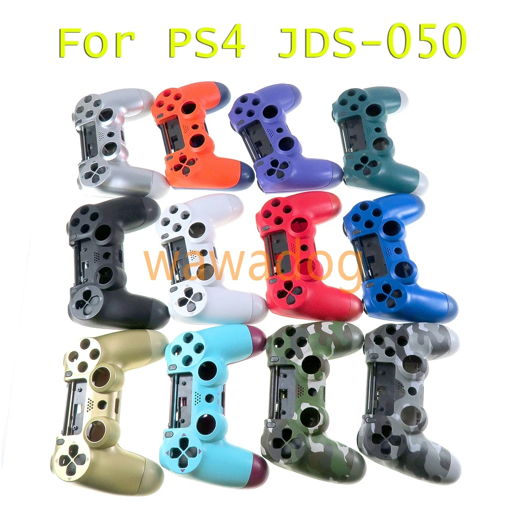

10sets Full Shell Case Housing For PS4 Version 5.0 Controller Replacement Parts Joystick JDS-050 JDS 055 JDM 050