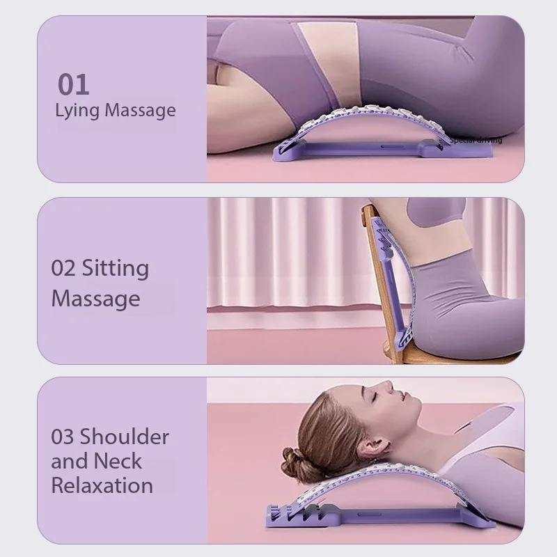 Adjustable Back Stretcher for Back Stretching