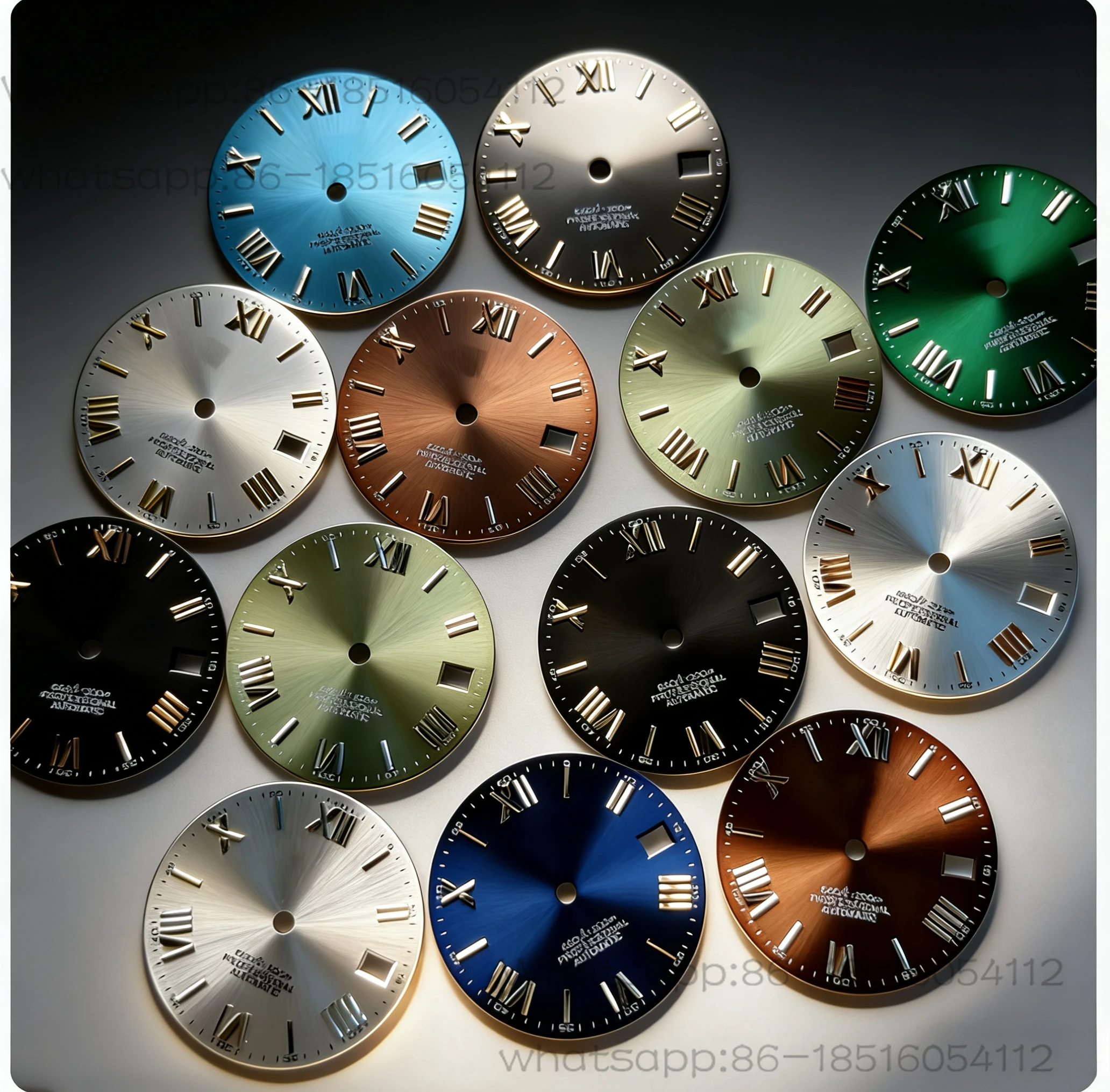 

New Modified Accessories 28.5MM Log Modified Dial Roman Nail Sun Pattern Literally Suitable for NH35/36 Movement