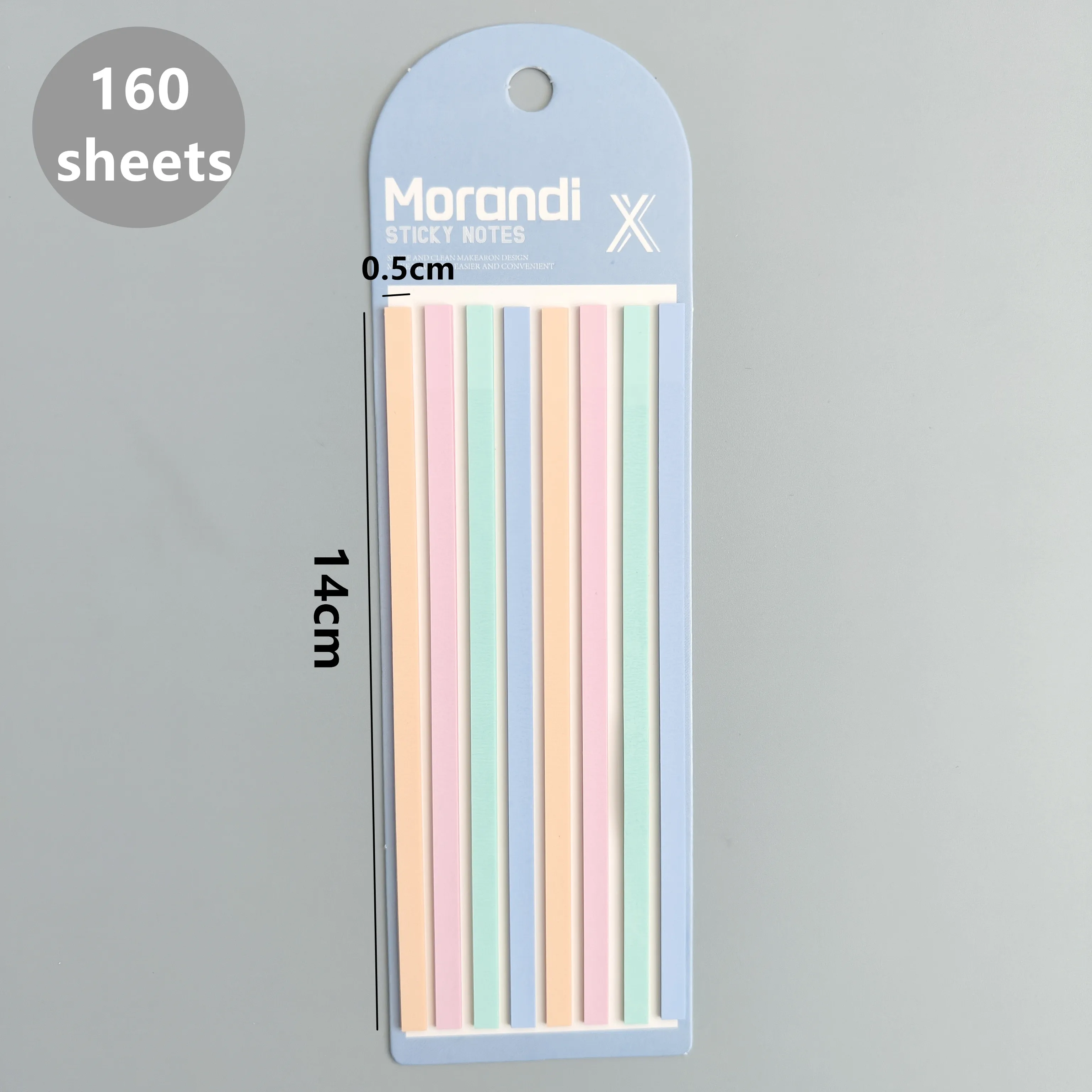 160 Blatt transparente Haft notizen selbst klebende Lese anmerkung für Bücher Notizblock Lesezeichen Notizblock Index Tabs – Detail 18