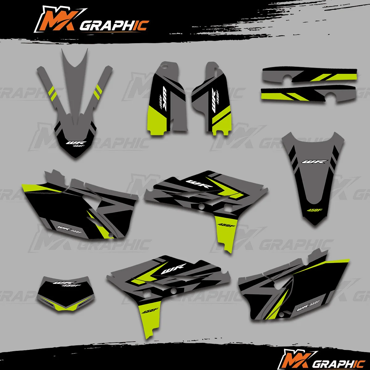 

For Yamaha WR450F WR 450 F 2012 2013 2014 2015 Graphics Decals Stickers Racing Cross