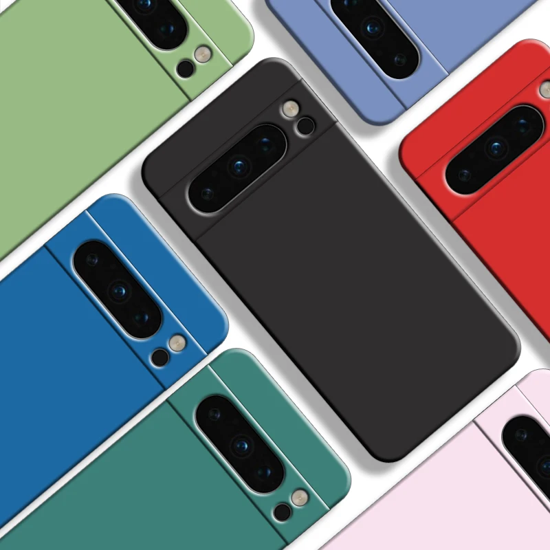 

For Google Pixel 8 Pro Case For Google Pixel 8 Cover Original Liquid Silicone Rubber Shockproof Bumper For Google Pixel 8 Pro
