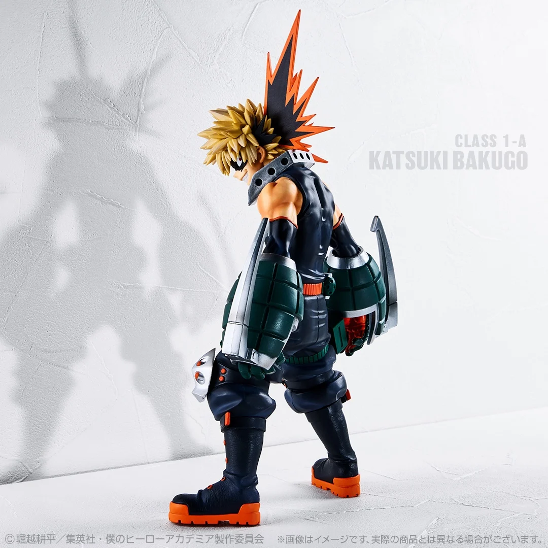 Bandai Ichiban Kuji My Hero Academia Katsuki Bakugou เริ่มต้นฮีโร่!ตัวเลขรางวัล B Action Figure รุ่นเดสก์ท็อปตกแต่ง