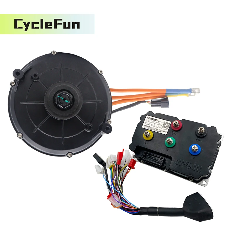 QS165 5000W Peak 10000W 6500RPM Mid-Drive Motor Kit with Fardriver ND72530 Controller For Sur-ron Light Bee