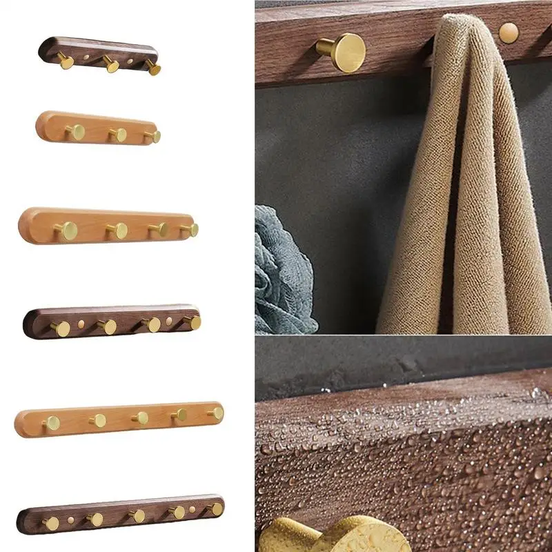

Clothing Hooks No Punch Wall Mounted Bag Hooks Storage Rack Hat Coat Clothes Key Holder For Bathroom Kitchen Accessories