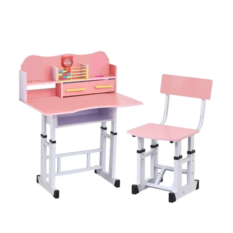 

Children's desk simple home student desk and chair combination children's study desk set