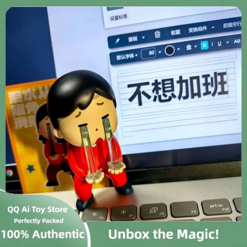 Nowa Seria Plzdot Illustrated Doll Good Luck Mini Blind Box Niespodzianka Mystery Box Urocze Ozdoby na Biurko Prezent Urodzinowy Zabawka