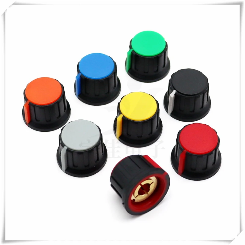 2 قطعة 23 × 16 المطاط النحاس الأساسية مقبض الباب غطاء محور دائري الجهد مقبض الباب غطاء المعدات الكهربائية التبديل ثقب 6.0