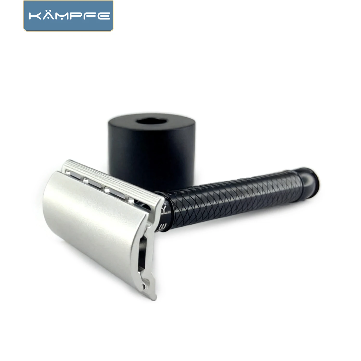 KAMPFE Vintage Manual Safety Razor CNC Machined Aluminum Double Edge Closed Comb Wet Shaving Razor For Men Father's