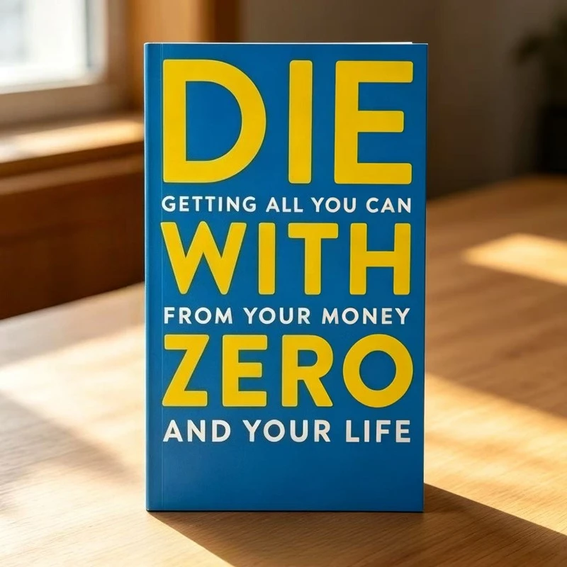 Die with Zero By Bill Perkins, Personal Finance Book for Money Management & Life Planning