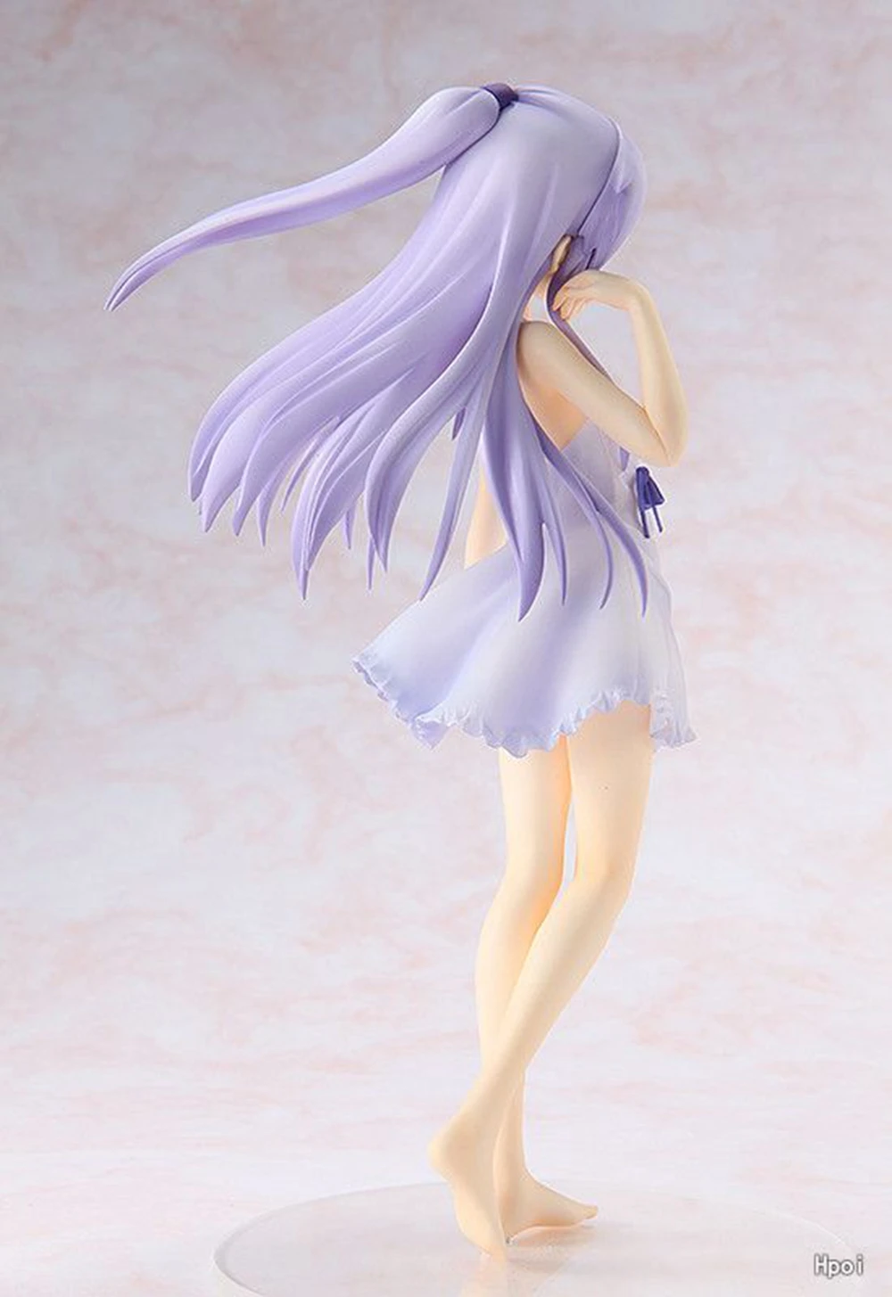 อะนิเมะนางฟ้า15ซม. เต้น! หุ่น Tachibana kanade แบบยืน Tenshi1/8แบบสถิตตุ๊กตาขยับแขนขาได้เก็บของเล่นของขวัญจอแสดงผล PVC
