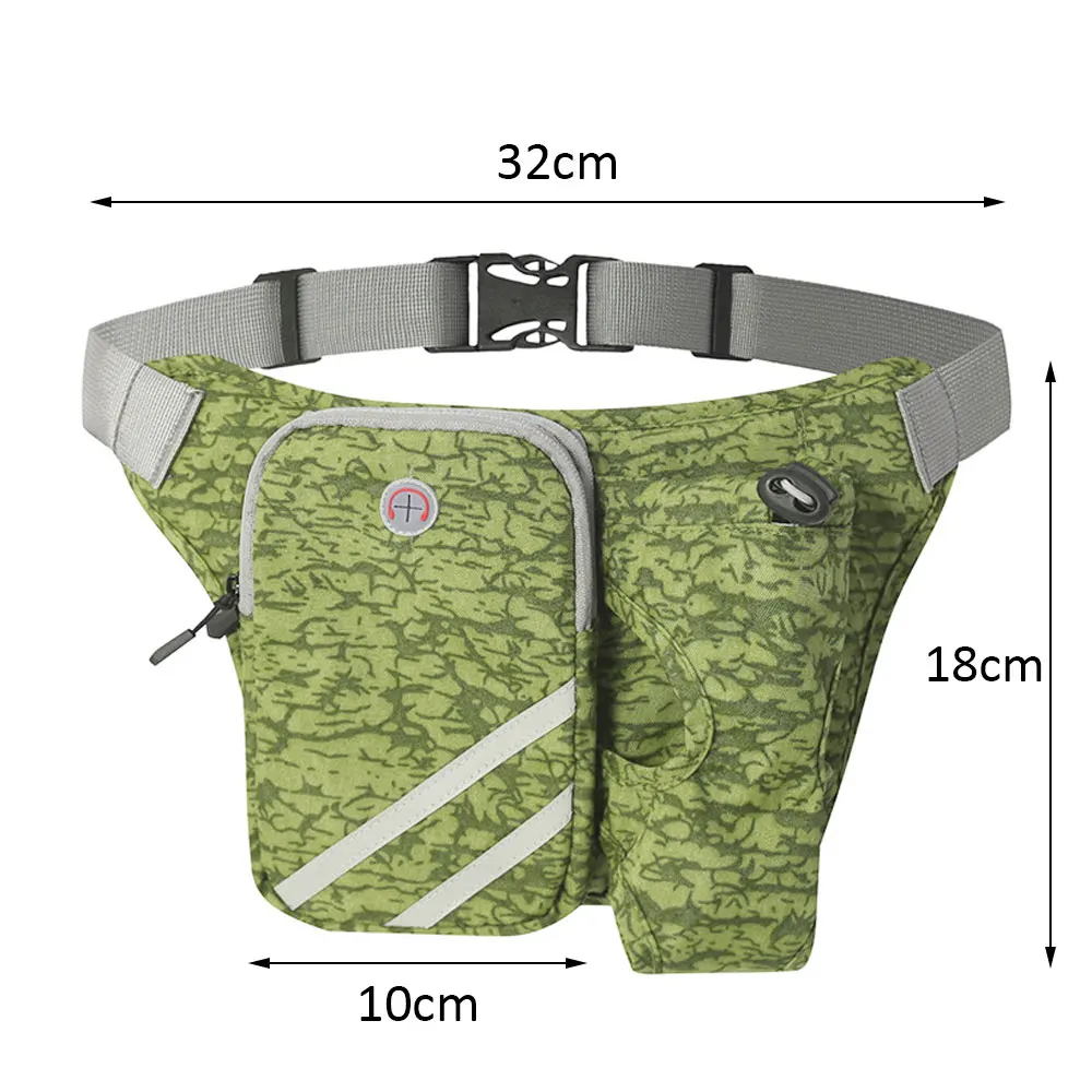 YIXIAO Running Sport Waist Bag Men Women Marathon Water Bottle Hold Fanny Pack Outdoor Jogging Cycling Phone Pouch Belt Bag