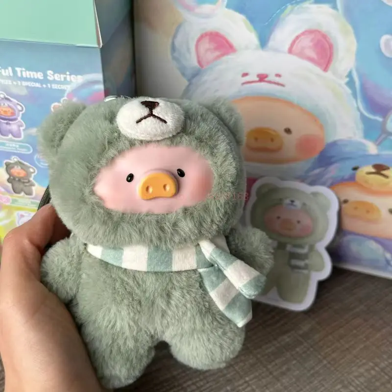 High Quality 1:1  Lulu The Piggy Joyful Time Series Blind Box Doll Toy Rabbit Cute Bunny Replica Mystery Gift Girl Birthday Gift