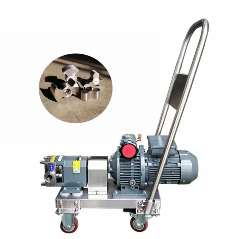 

Sanitary Stainless Steel Three-lobe Rotary Lobe Pump
