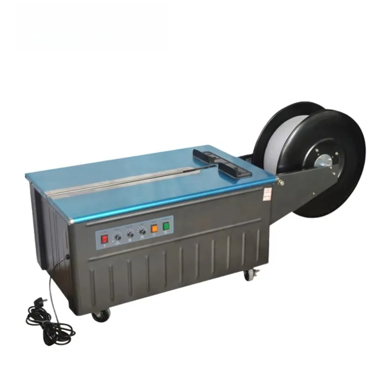 Economic Bundler for Carton Pallet Band Heat Sealing High-Efficiency Semi-Auto Strapping Packaging Practical Processing Tools view 2