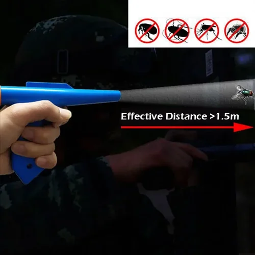 Pistola de sal creativa para niños, juguete para matar mosquitos, 1 piezas