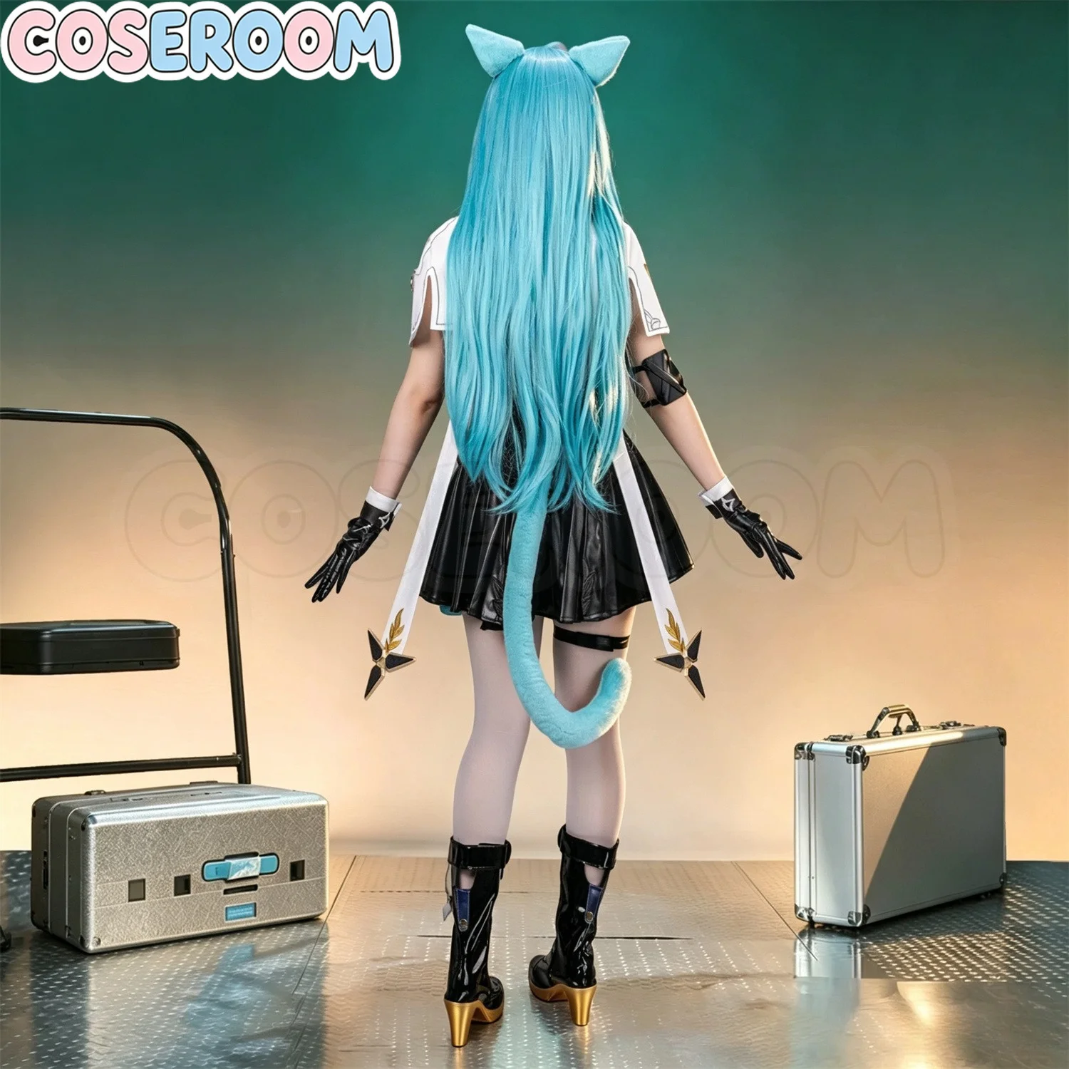 COSEROOM-SR Mint Cosplay Costu - Cosplay Anime Shoes ulasan dan harga