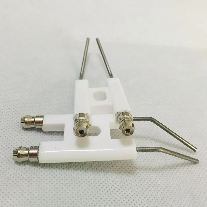 Électrodes de ville de type H pour Eva à huile BT10, électrode en céramique, double broche