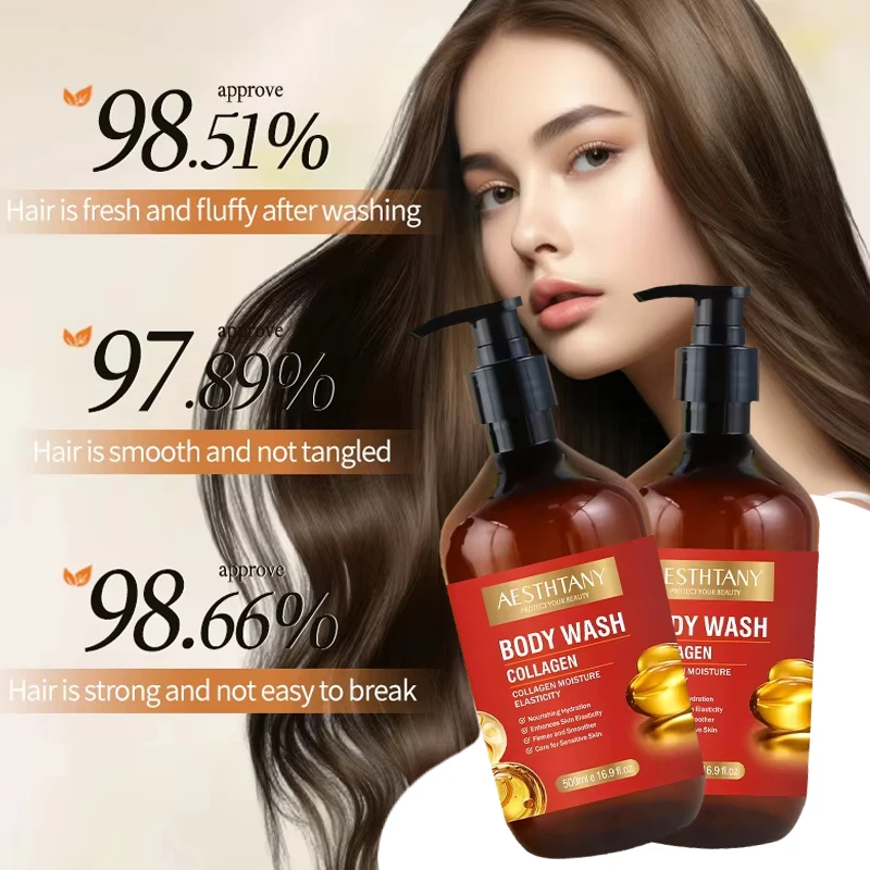 

Aesthtany Keratin Biotin Shampoo 500ml | Hydrate, Strengthen & Repair Dry Fragile Hai