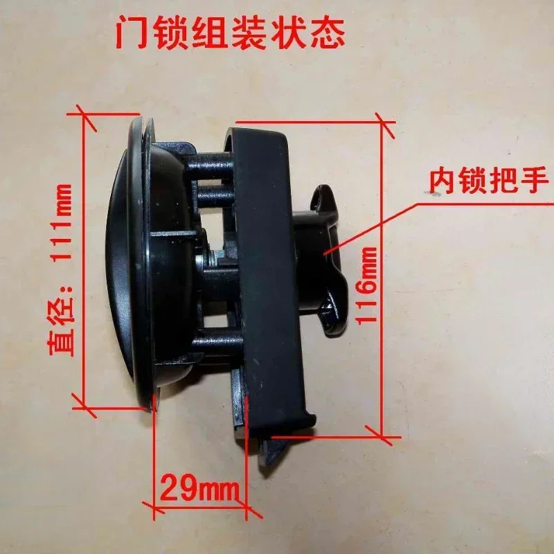 RV Toilette Badezimmer Nachrüstteile Rundes Türschloss