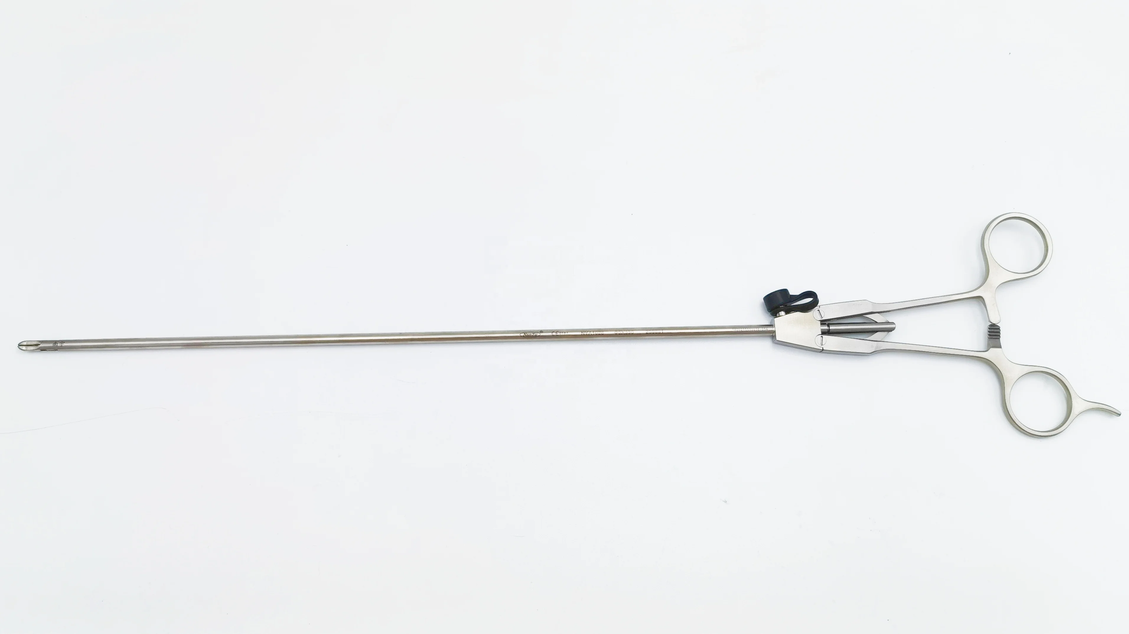 Instrumentos laparoscópicos, Pinça-Segurar Agulha, Em forma de V, O Shaped