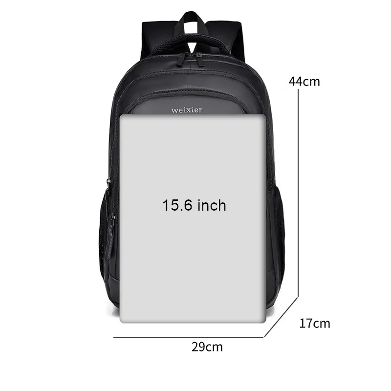 Fashion Men's Backpack Large Capacity Travel Pack High-end Business Laptop Bag Waterproof Versatile Schoolbag