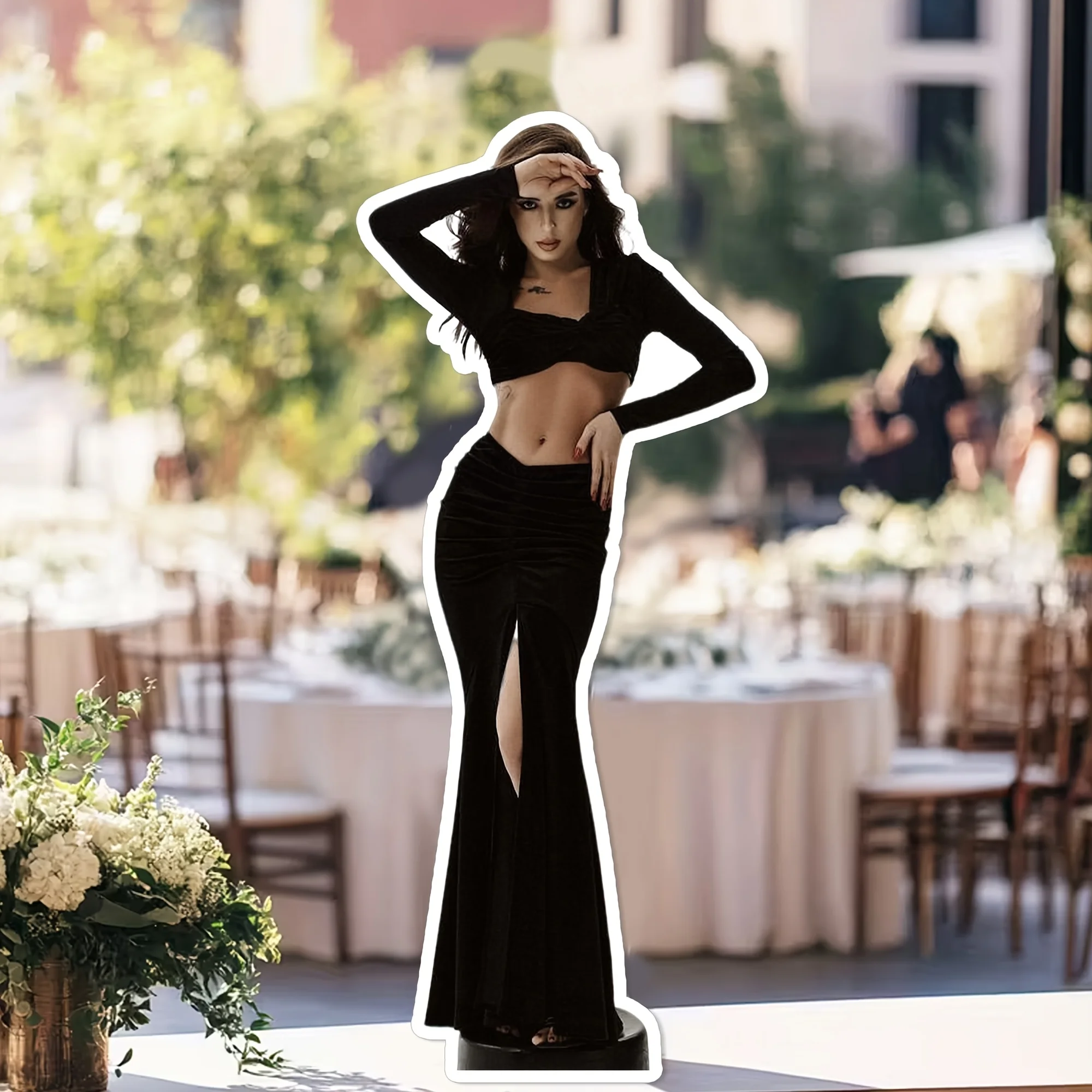 Custom Life Single Cardboard Cutout Personalized High Resolution Stand Up Upload Your Photo Perfect for Wedding Birthday Party