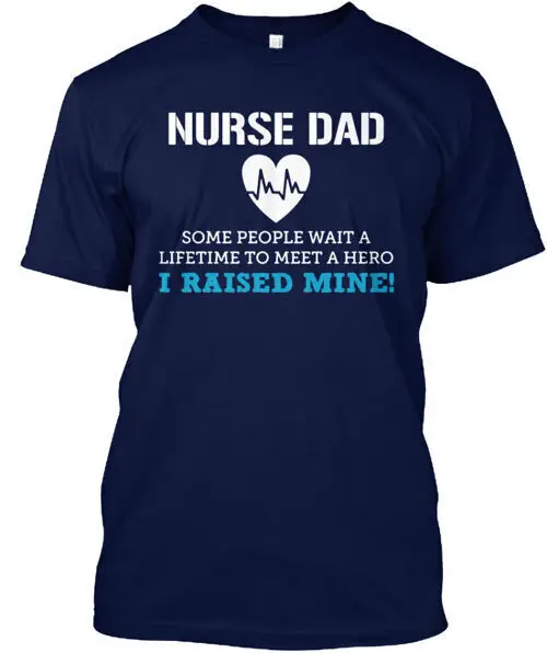 Nurse Dad T-Shirt Made in the USA Size S to 5XLAnime Summer Y2K vintage Luxury oversized Cartoon   