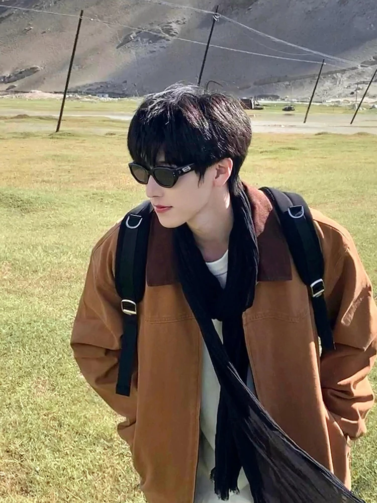 

Хаки Спецодежда Jaet Мужская весна осень Detroit Jaet Винтаж Ретро Бейсбол orm Свободный крой Полиэстер Нейлон C...