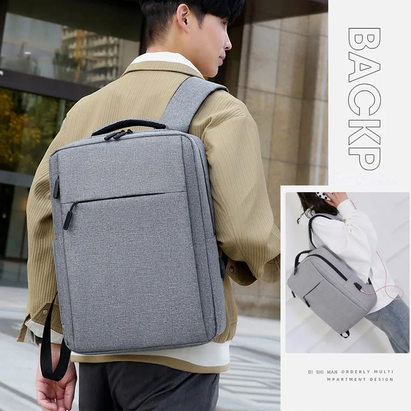 Lightweight Business Laptop 14 inch Computer Bag 15.6-inch Upgraded Shockproof Leisure Backpack Versatile for Men and Women