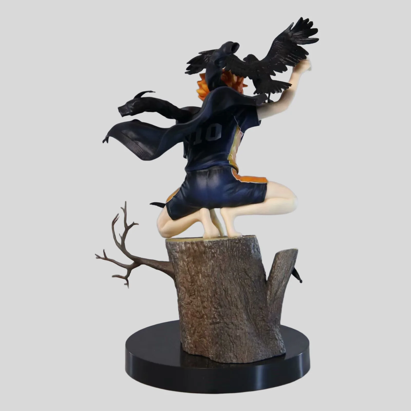 22cm haikyuu hinata shoyo vôlei pequeno sol anime figura modelo estátua meninos coleção decoração de mesa ornamento brinquedos presentes