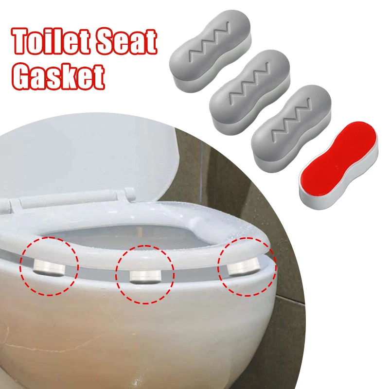 4/8/12pcs Toilet Seat Bumper Bidet Seat Bumpers With Strong Buffer And Adhesive Function For Bidet Attachment Keep Toilet Seat