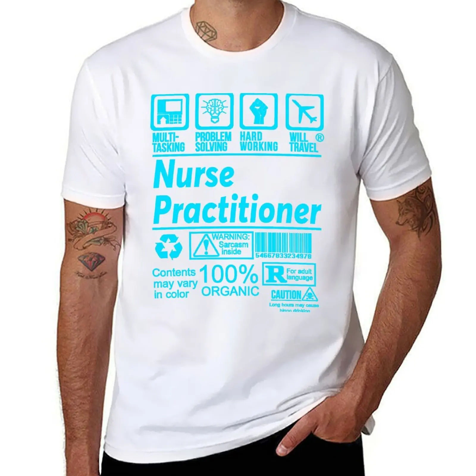 

NURSE PRACTITIONER SOLVE PROBLEMS DESIGN T-Shirt anime t shirts for man t shirts for man cotton funny T-Shirt