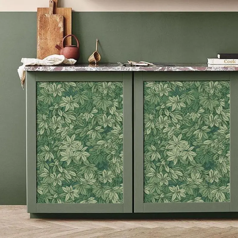 Thickened Cabinet Self-adhesive Wallpaper Room Decoration Waterproof and Moisture-proof Bedroom Renovation Cabinet Sticker