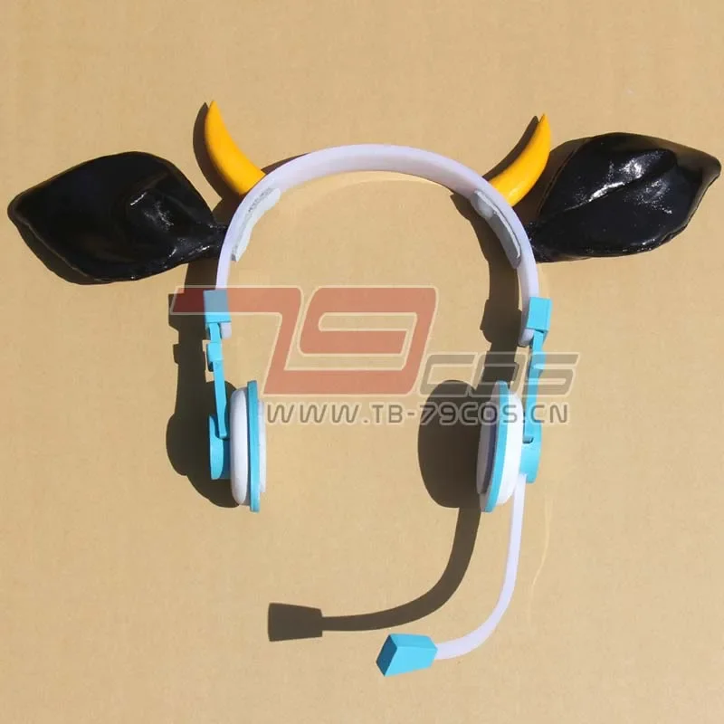 Game CINDERELLA GIRLS Oikawa Shizuku Headset Earphone Cosplay Props for Halloween Christmas Party Comic Show Birthday Accessory