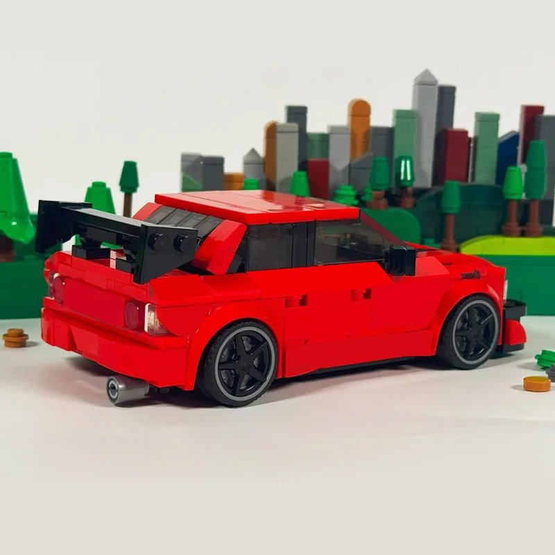 338 PCS Supercar Sean's Mitsy Lancer MOC Customize Modular Building Block Popular Creative Design Design DIY Assembly Toy Gift