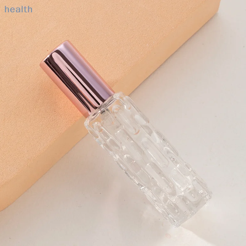 Bottiglia di profumo riutilizzabile portatile in vetro da 10 ml Contenitore cosmetico Bottiglia da viaggio con atomizzatore spray vuoto