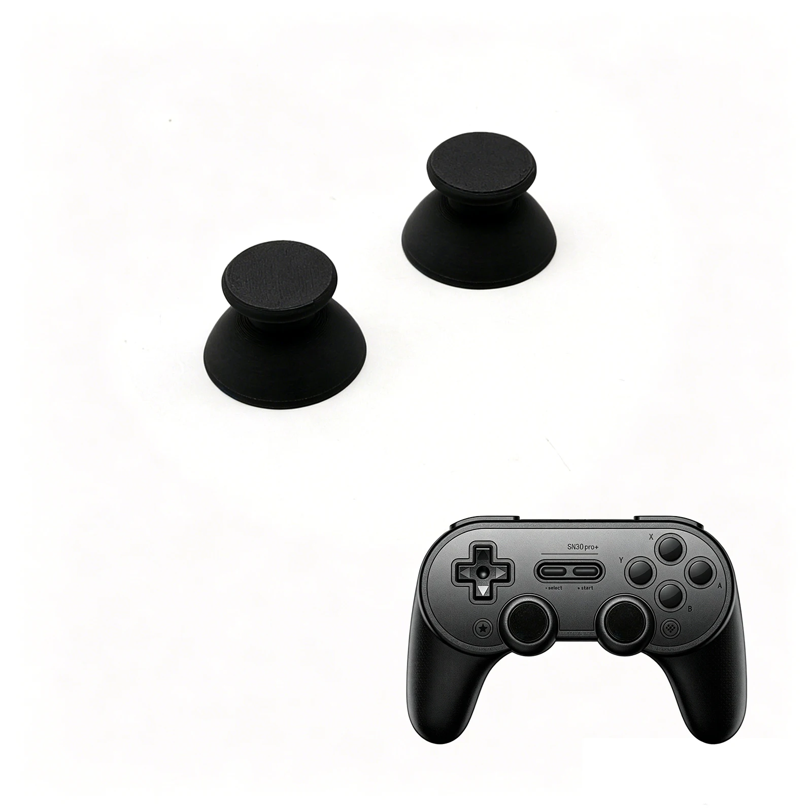 Joystick cap Replacement Parts for 8BitDo SN30pro+/SF30pro Game Controller Anti-loosening, Reinforced and Stable