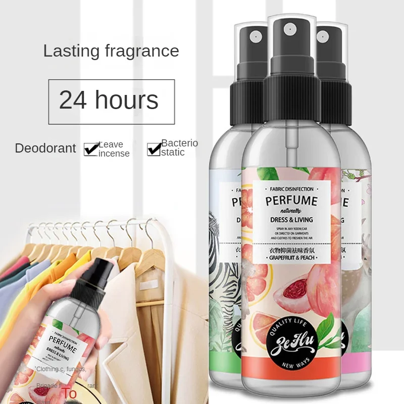 100ml Clothing Spray For Smelly Odor portable Hotpot Smell Removel Spray Wardrobe Clothes Fragrance Home Air Freshener Spray