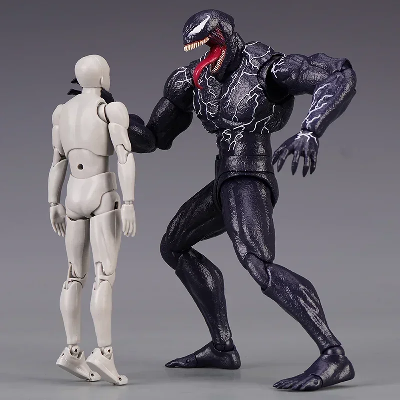 Hoy Toys Marvel Comics Venom 2 Symbiotic Character Toy Magic Spider-Man Venom Movable Movie Action Character Model Toy Gift