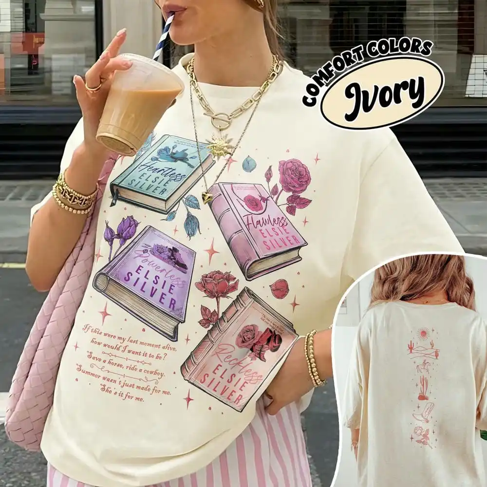 Vrouwen Retro Kastanje Springs Serie Comfort Unisex Tee Voor Fan Bookish Cadeau voor Country Girl Y2K Top Dagelijks Trendy Streetwear