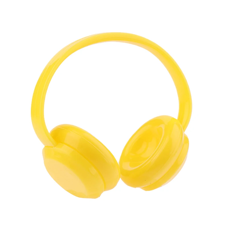 Headphone Boneka Katun Earphone Lucu untuk Boneka Katun 10Cm Headset Boneka Mini Mewah Dekorasi Mode DIY Aksesori Boneka Hadiah