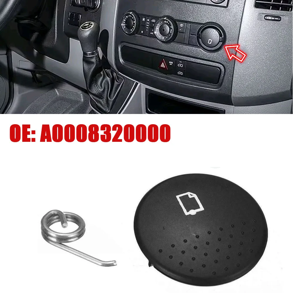 

Car Instrument Spring Button Clip Dashboard Heater Switch for Mercedes / Benz Sprinter WDB906 / VW Crafter 2006-2018 A0008320000