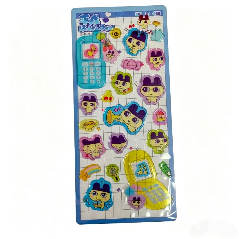 Neue Tamagotchi Mametchi Kuchipatchi Cartoon-Kreativ-Aufkleber, dreidimensionale Klebeaufkleber, personalisierte Animations-Peripherieaufkleber – Detail 7