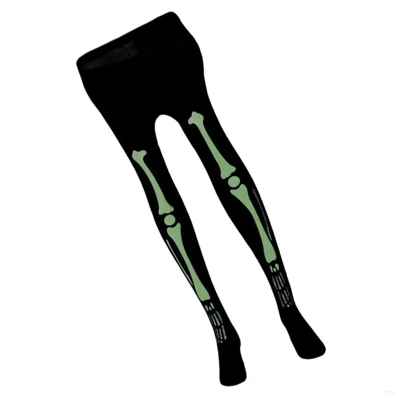 77he SKELETON SKELETON SKELETON SLOVES HORROR HALLOWEEN kerangka lutut kaus tinggi